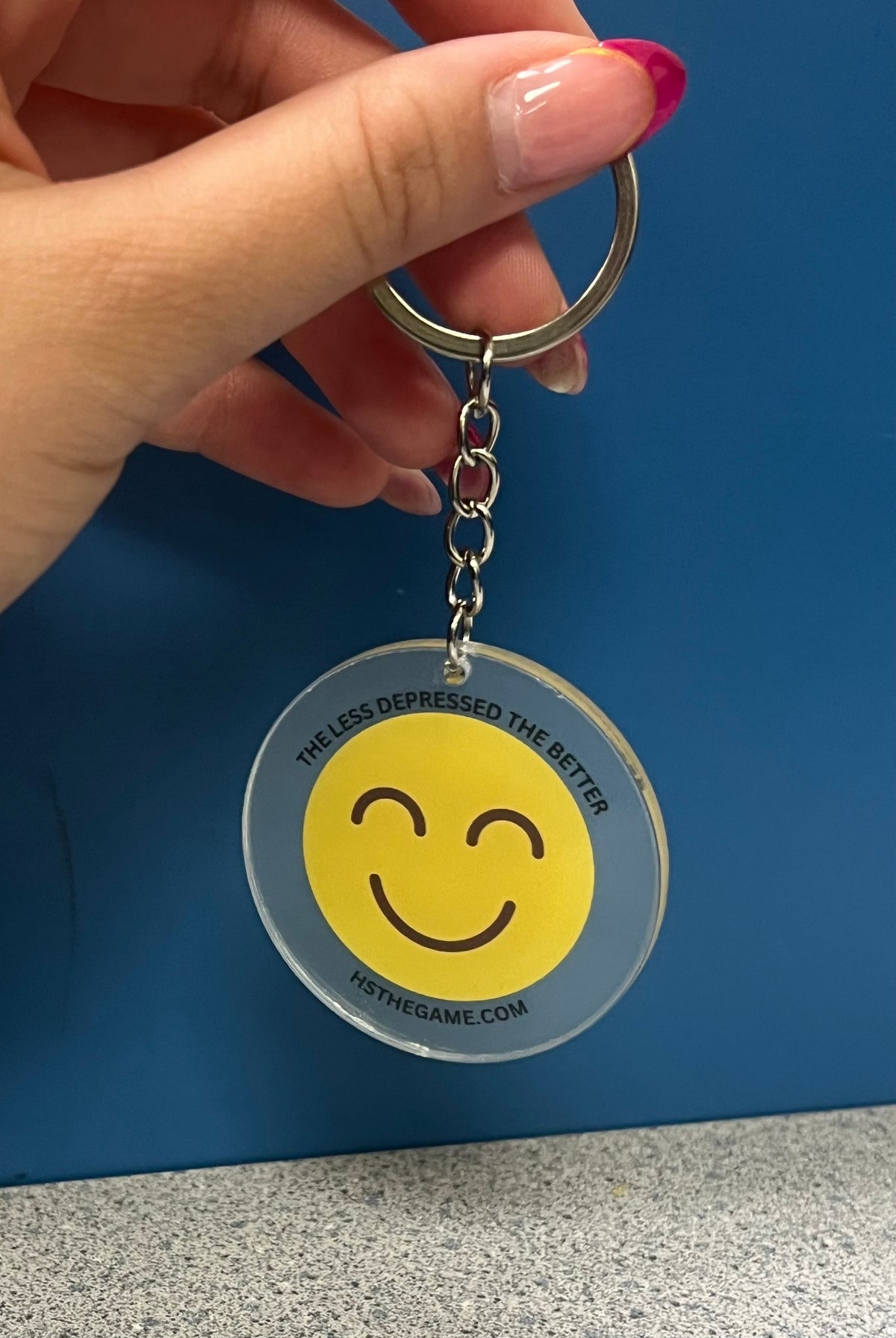 Happiness Token Keychain